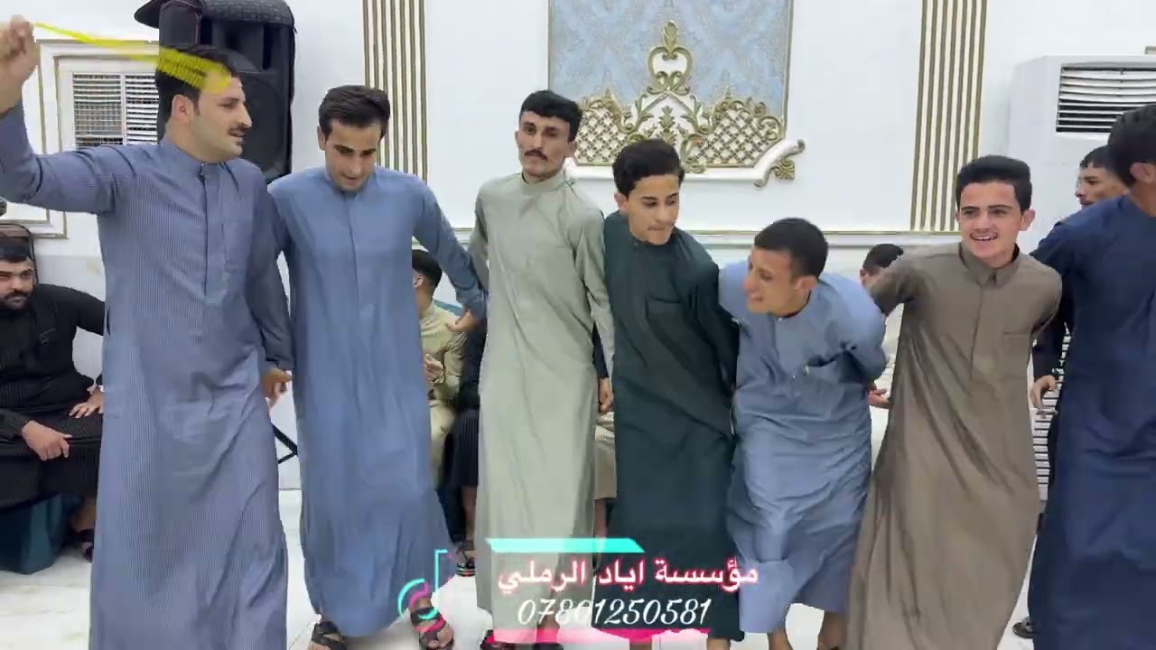 حفلة زواج اثير جلال الشواف 😻♥️ الفنان أنس الرجى 💚♥️ حمودي الجار 😻🎵 جوع روحي افنظح/ مادام اول عشك راح
