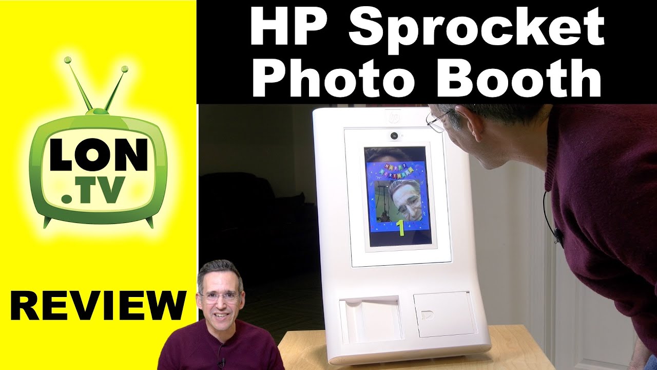 HP Sprocket Photo Booth Review