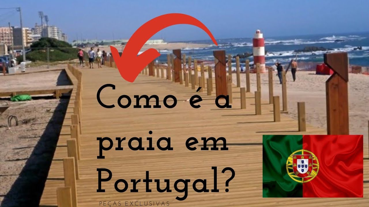Como &eacute; a Praia do Norte de Portugal, &eacute; boa? 🇵🇹
