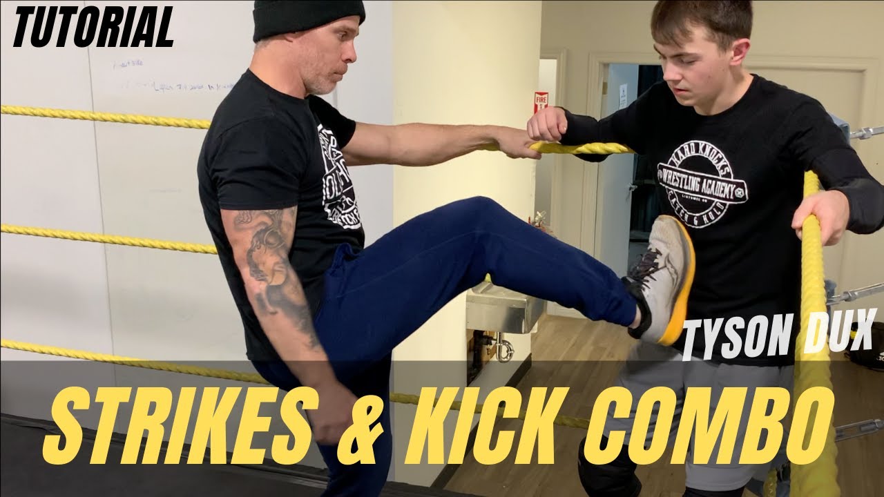 Strikes and kicks combo