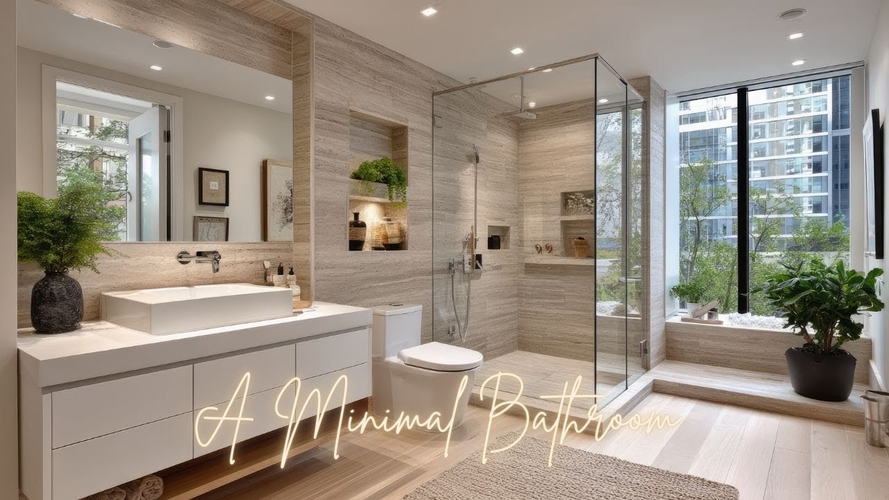 A Minimal Bathroom Made for Quiet Moments