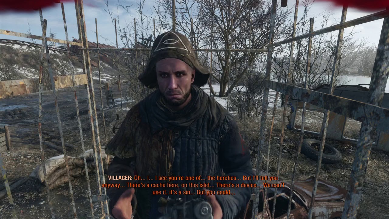 Metro Exodus Volga Side Quest Rescue Fisherman Get Secret Cache Location