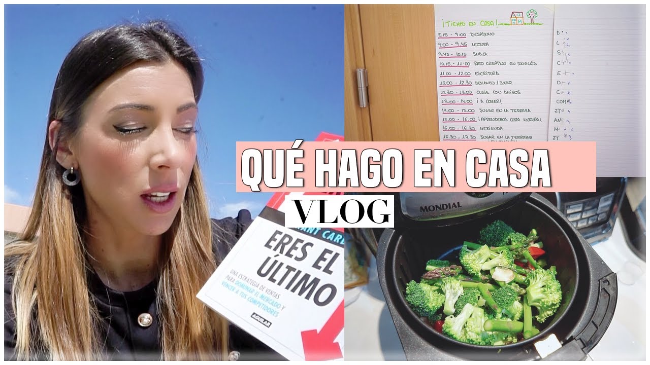 QUÉ ESTOY HACIENDO EN CASA 🏠 Comida, libros, organización de clases, ejercicio... | Ani Pocino TV
