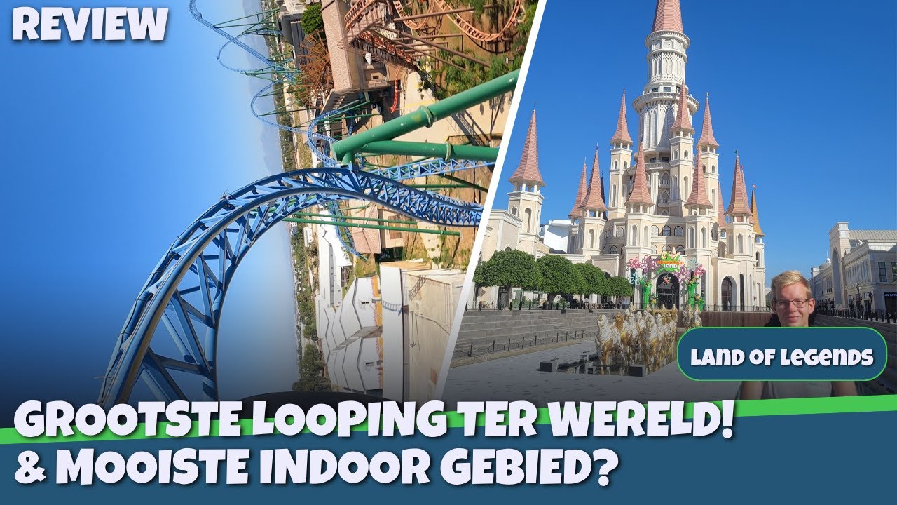 MOOISTE Themapark Van Turkije! | Indrukwekkend Waterpark + Langste Master Blaster| Land Of Legends