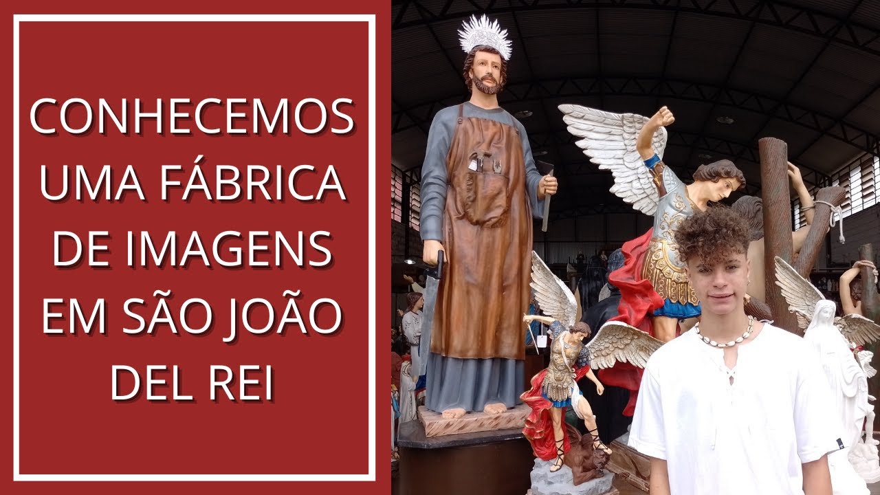 CONHECEMOS UMA FÁBRICA DE IMAGENS EM SÃO JOÃO DEL REI
