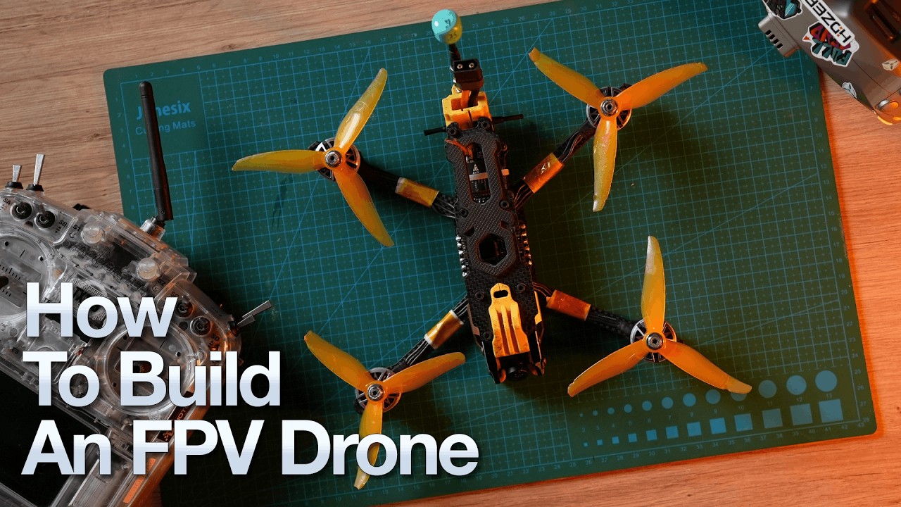 Соберите свой собственный FPV-дрон с нуля