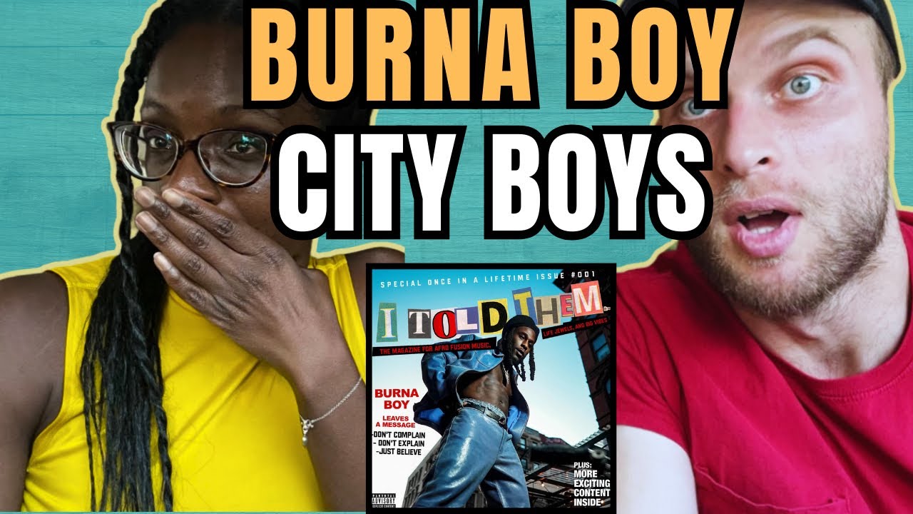 Burna Boy - City Boys Reaction | CITY BOYS UP 🔥#burnaboy #react #afrobeat