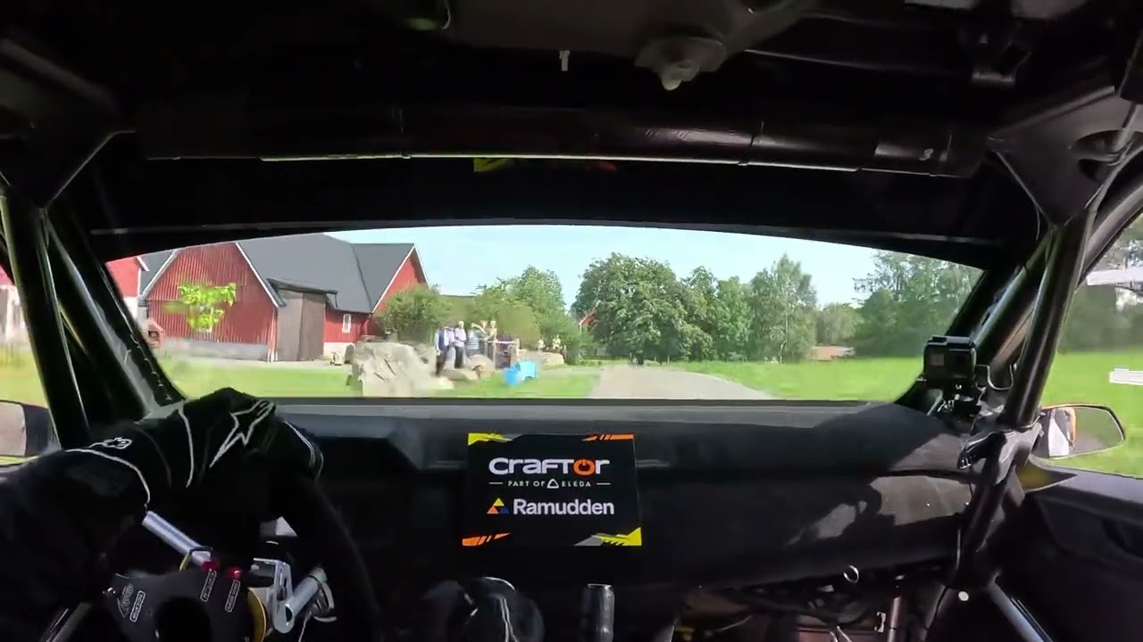 SM Rally Hässleholm 2023 - Patrik Sandell / Staffan Parmander