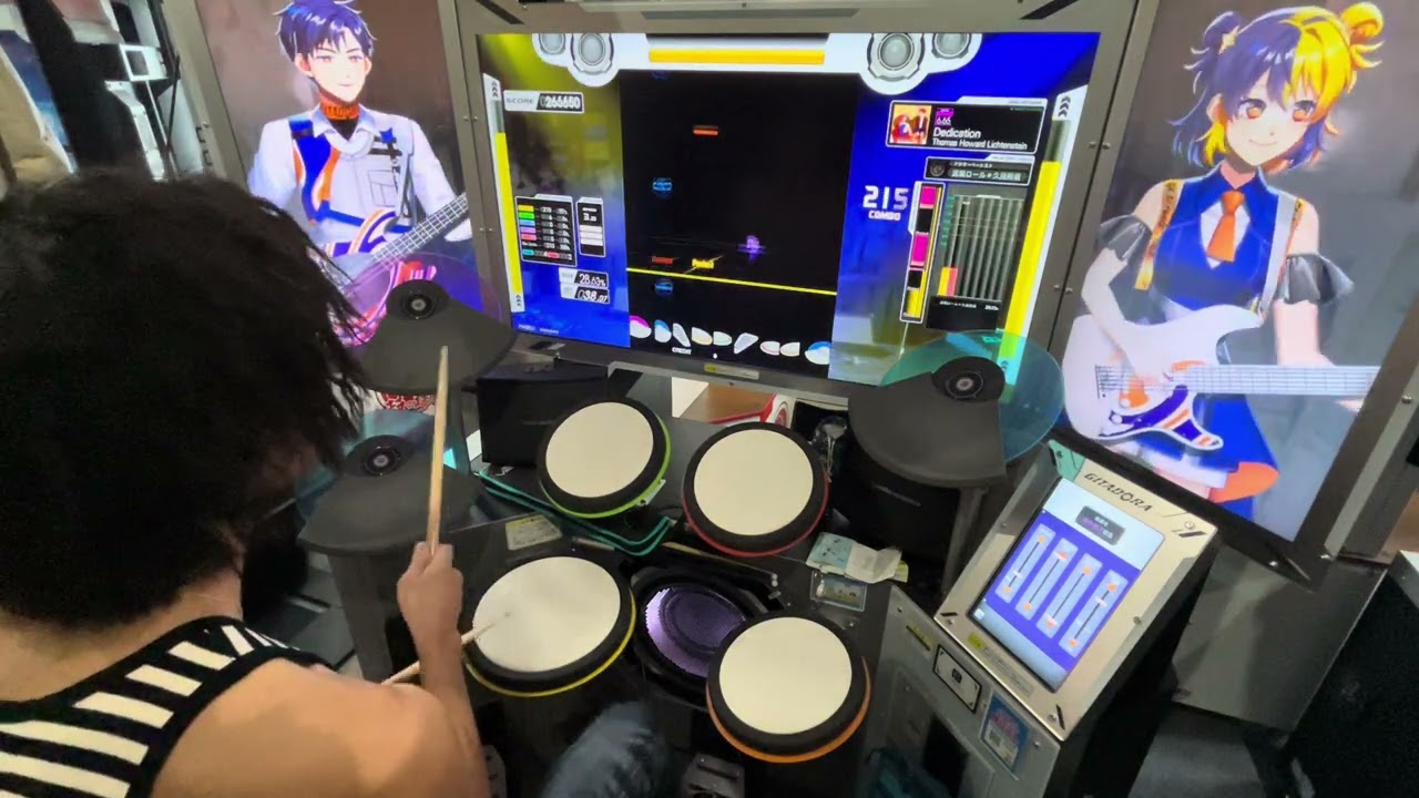 【GITADORA】Dedication[DRUM MASTER]プレイ動画