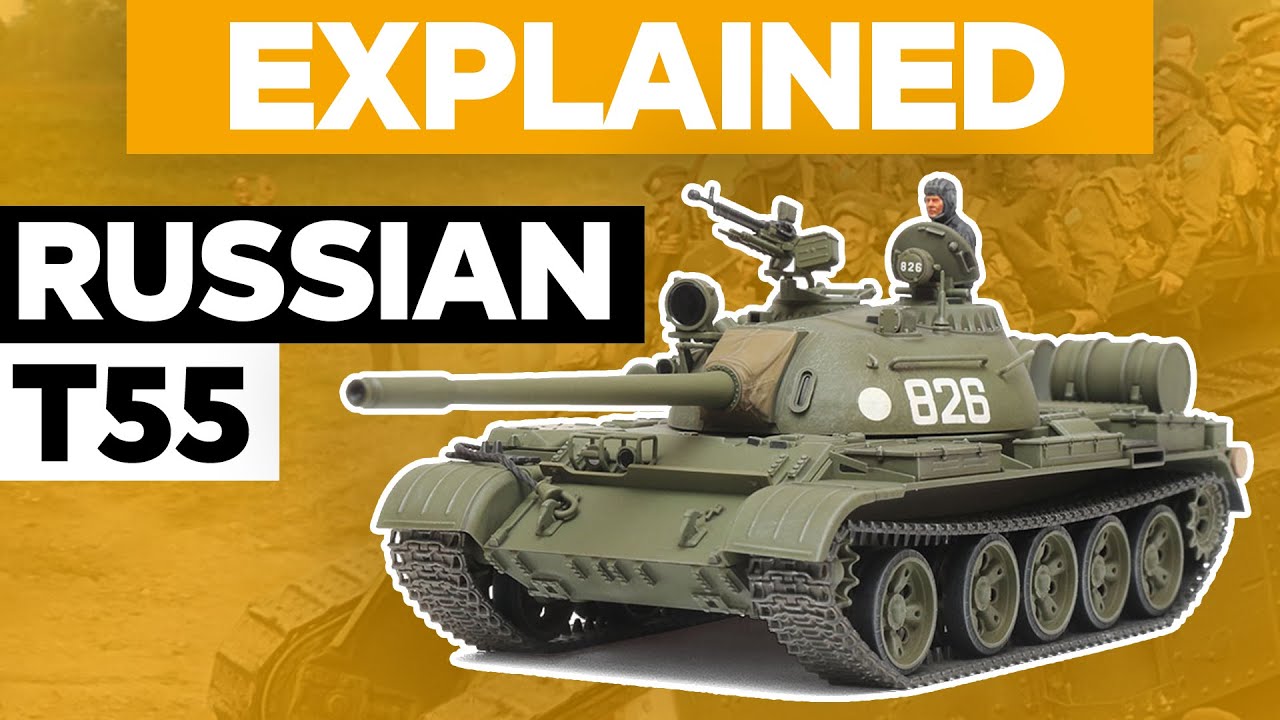 Russian T55 Battle Tank  - Everything You Need To Know! | Armourgeddon Explained