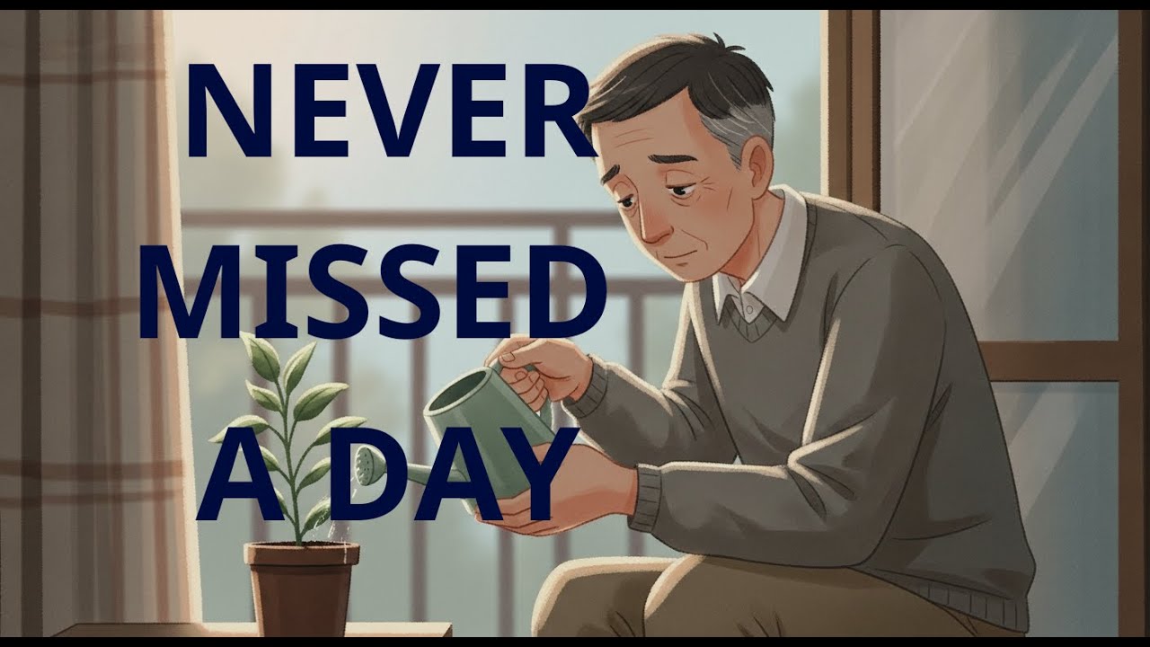 He Watered the Same Plant Every Morning — And Never Missed a Day