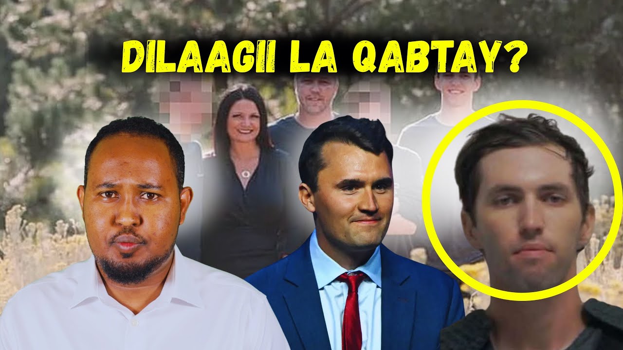 Kiiskii Charlie Kirk:Dilaaga la qabtay Ma taageero Falastiin ayuu ahaa? iyo waxa la qarinayo!!