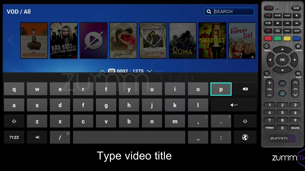 How to watch Video on demand (VOD)