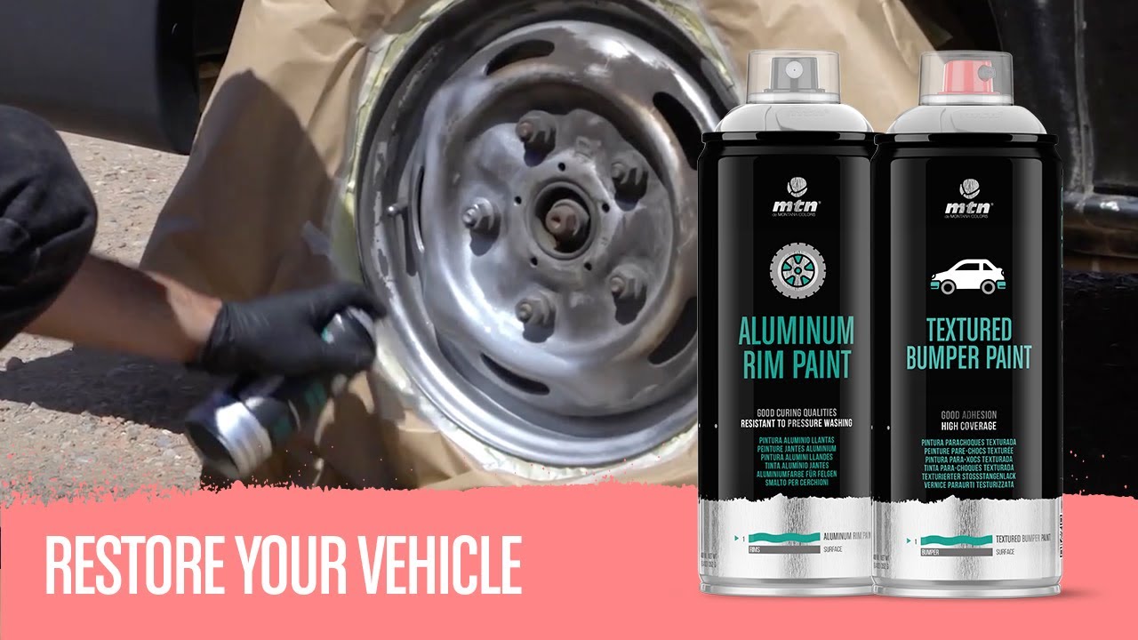 How to renew your car’s bumper and rims with mtn pro aluminum rims and textured bumper paint