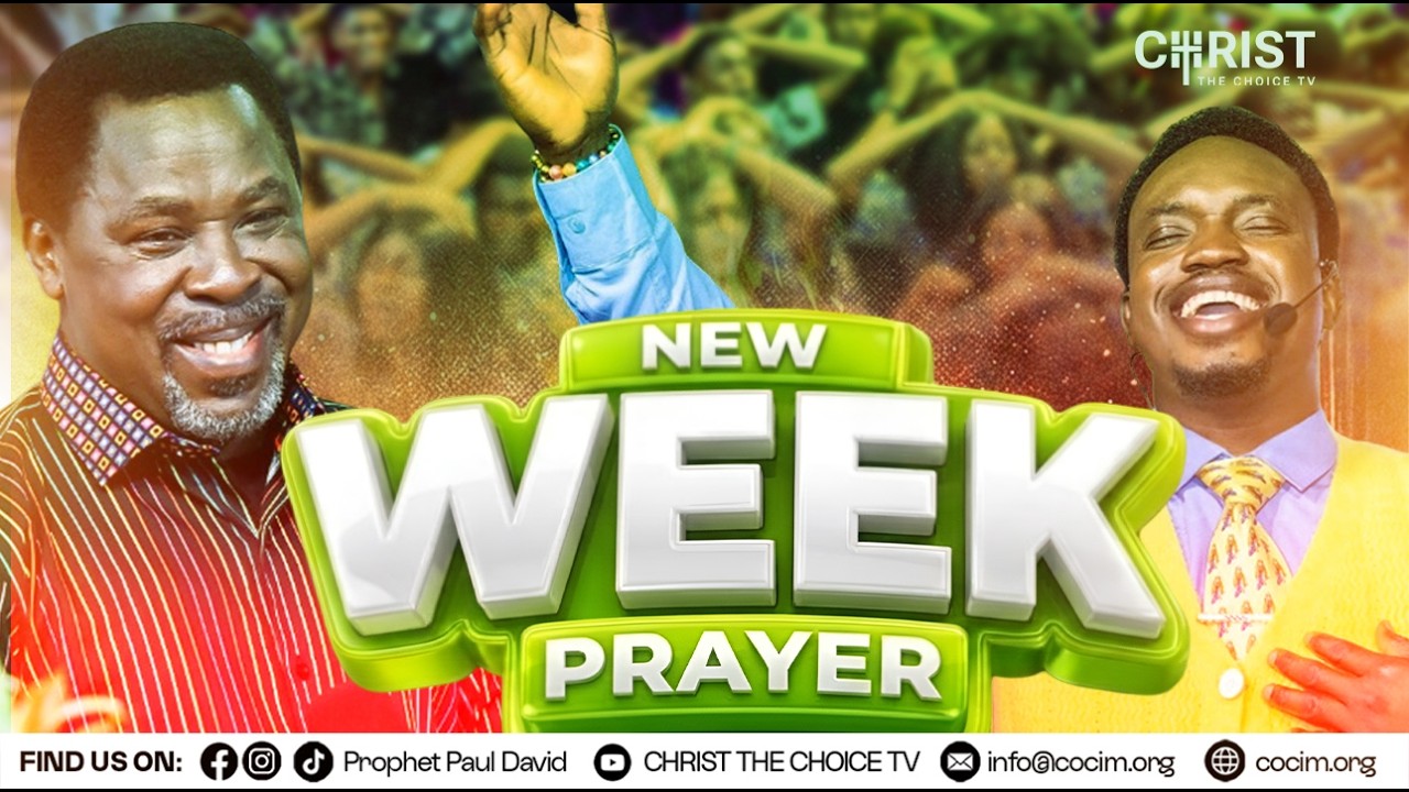 MONDAY ONLINE PROPHETIC FIRE PRAYER WITH PROPHET PAUL DAVID!! #tbjoshualegacy #prophetpauldavid