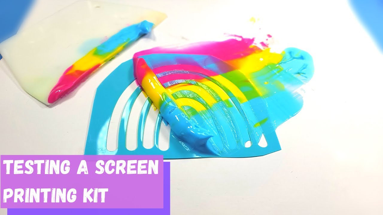Testing Out a Screen Printing Kit