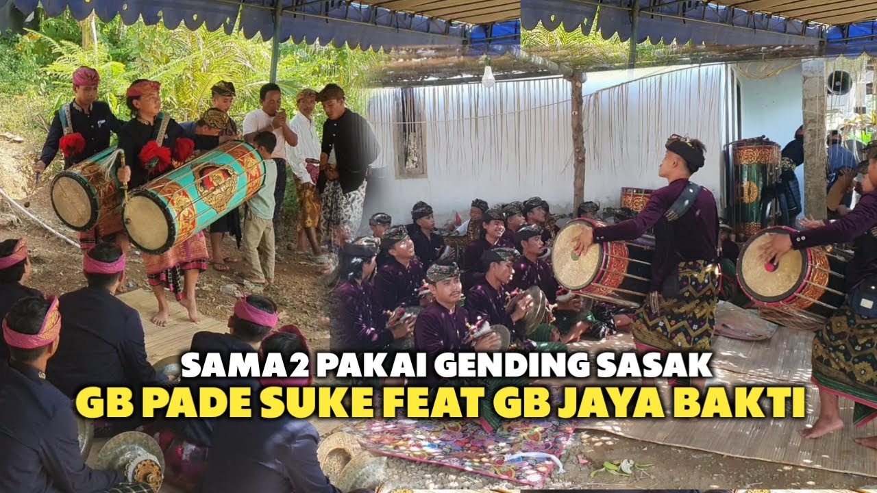 GENDANG BELEQ PADE SUKE FEAT GB JAYA BAKTI SAMA2 PAKAI GENDING SASAK TERPOPULER 2024 DI SATU ARENA