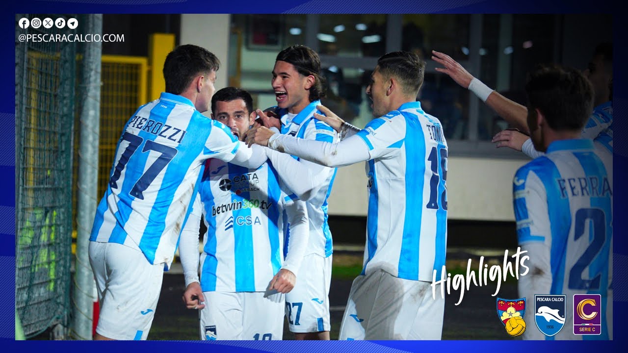 HIGHLIGHTS GUBBIO - PESCARA 1-2