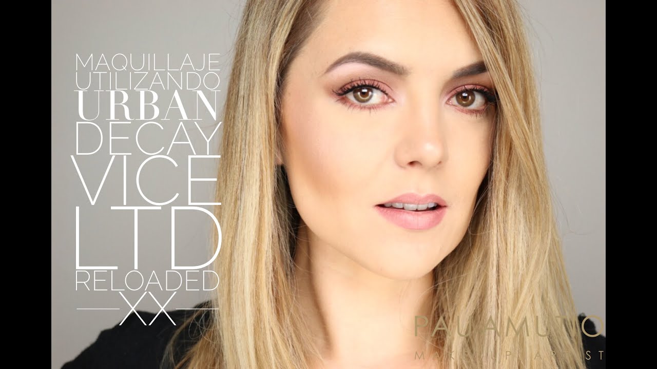 RED SMOKY EYE  URBAN DECAY VICE LTD RELOADED