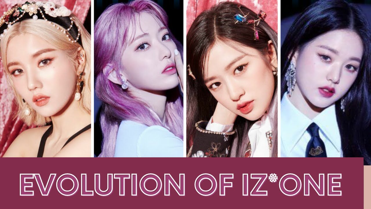 THE EVOLUTION OF IZ*ONE (아이즈원)-(2018-2020)