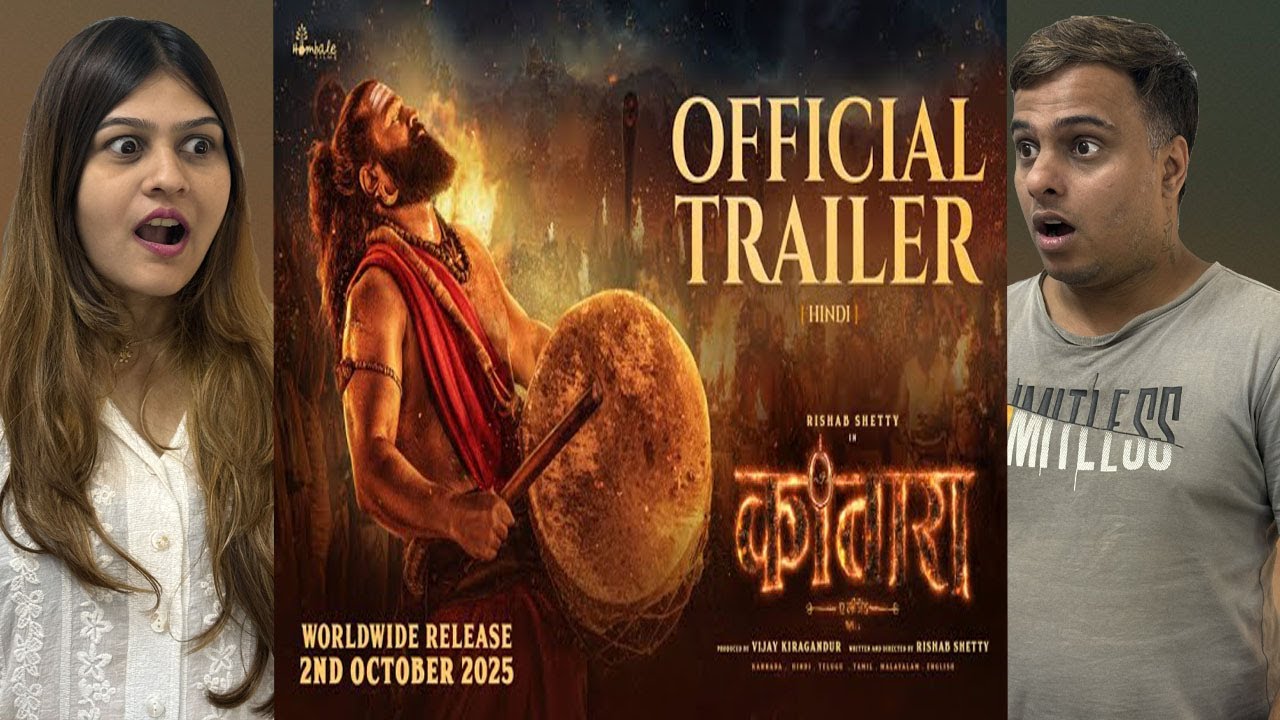 Kantara Chapter 1 Trailer | Rishab Shetty | Rukmini | Vijay Kiragandur | Hombale Films