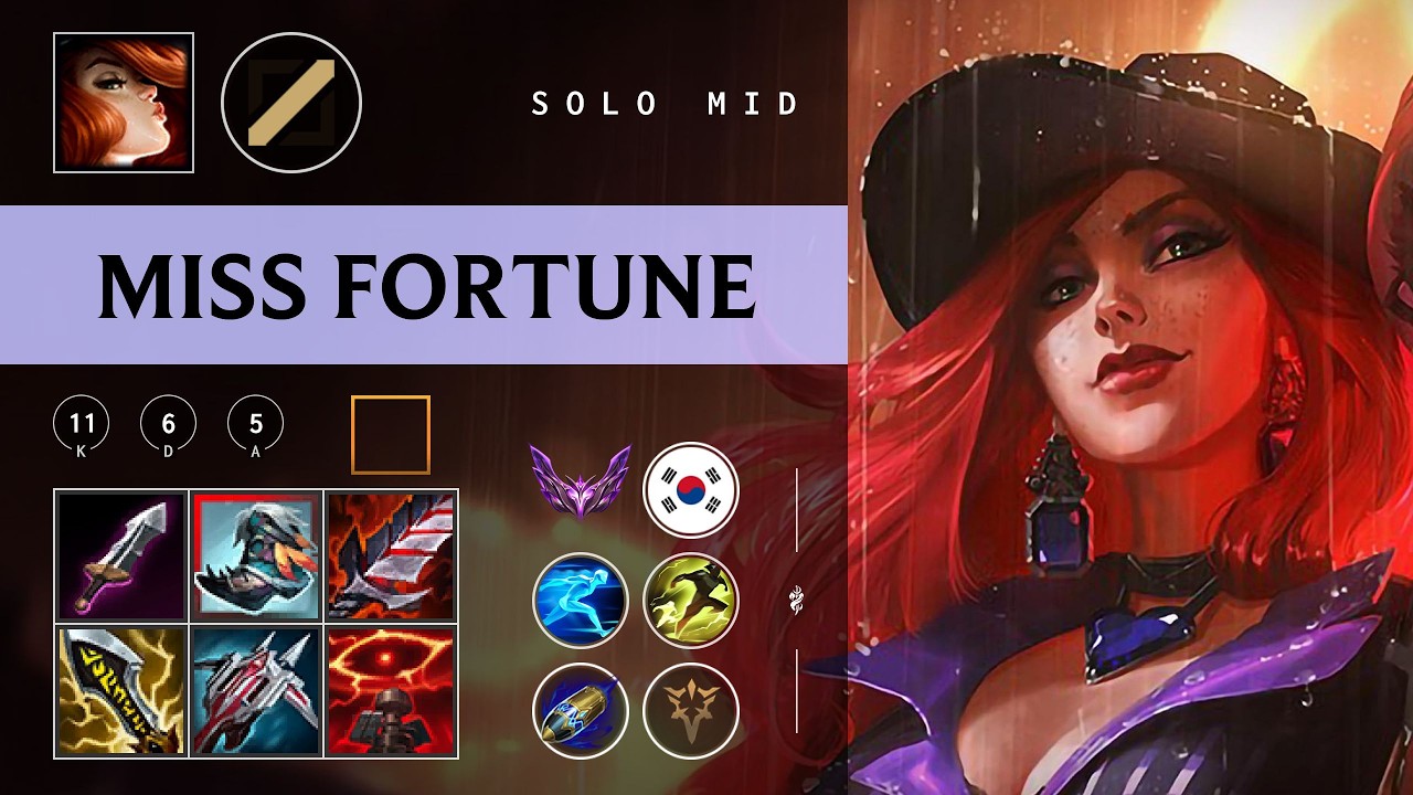Miss Fortune Mid vs Vex - KR Master Patch 26.03