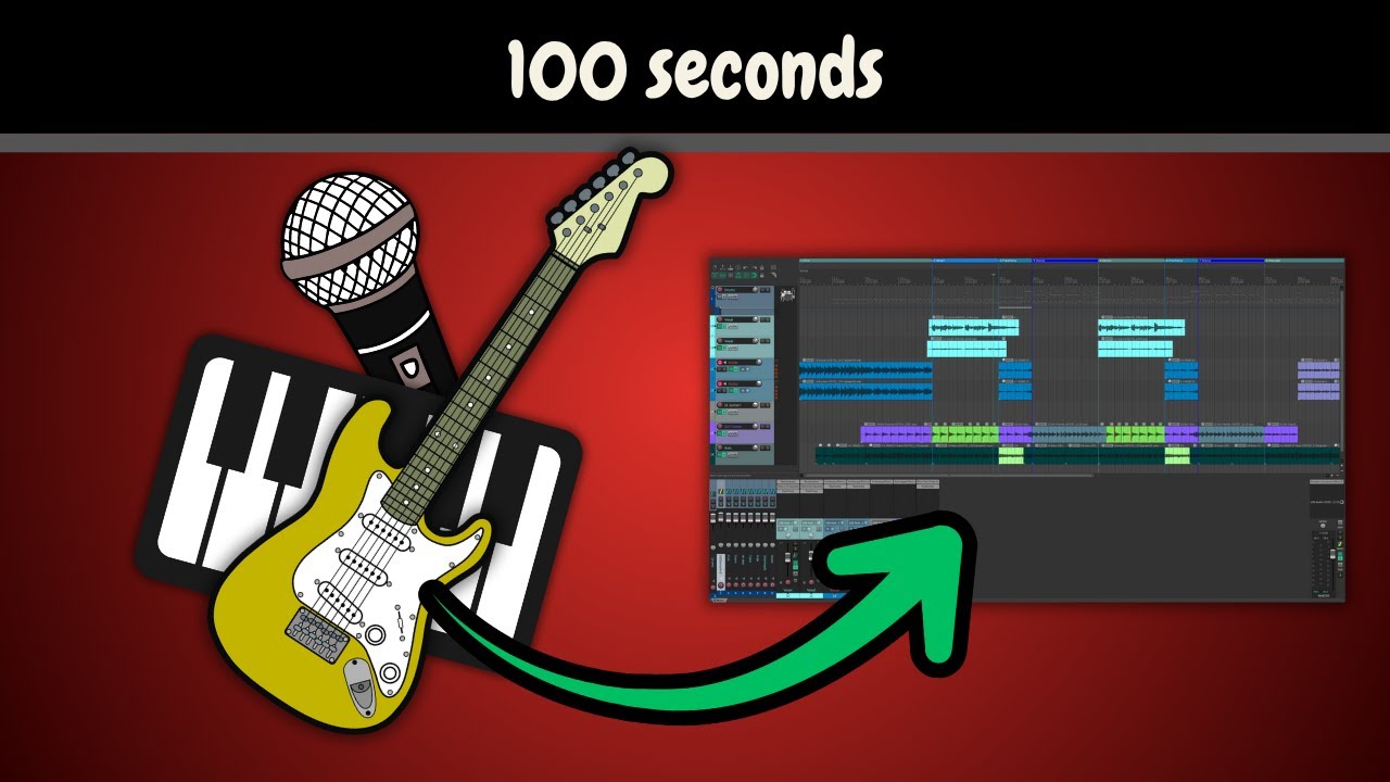 Music Production in 100 seconds