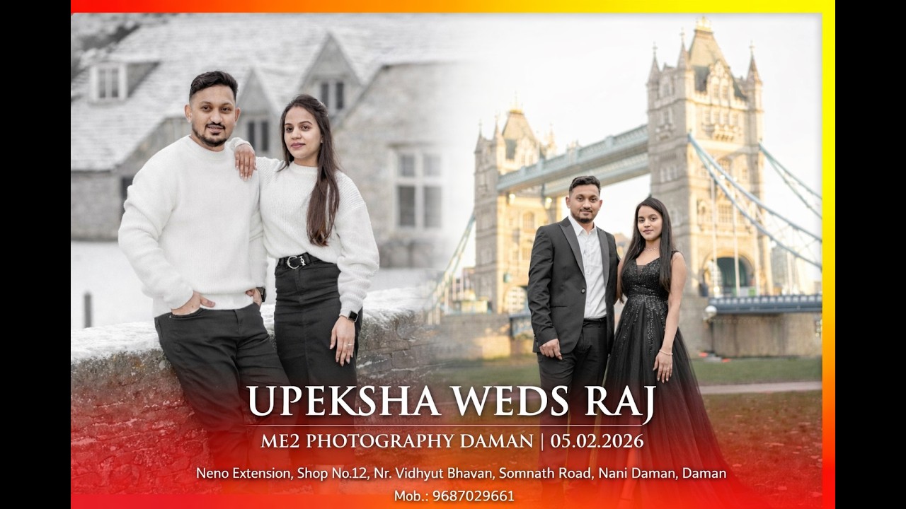 UPEKSHA WEDS RAJ | MORNING SHOOT | ME2 PHOTOGRAPHY DAMAN | 05.02.2026 |