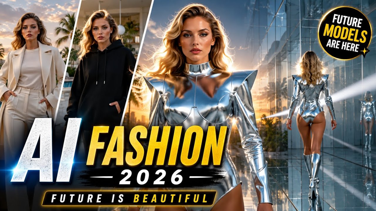 AI Fashion Show 2026 🔥 Future Models & Luxury Style Showcase