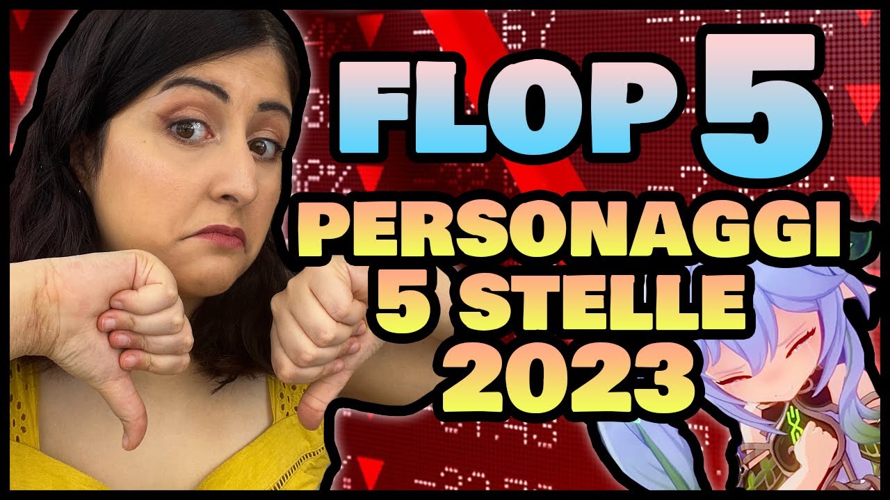 I PEGGIORI 5 STELLE di GENSHIN IMPACT nel 2023 - La mia classifica personale [ Genshin Impact ITA ]