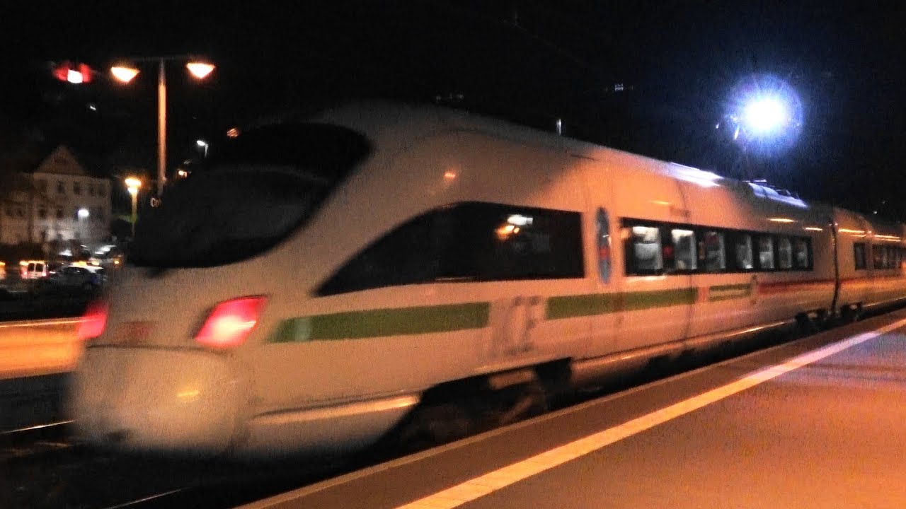 Coburg Bahnhof:⚡🚄⚡Blitzender ICE bei ICE1604➡Kiel & bei ICE501➡München Hbf / Blechelse