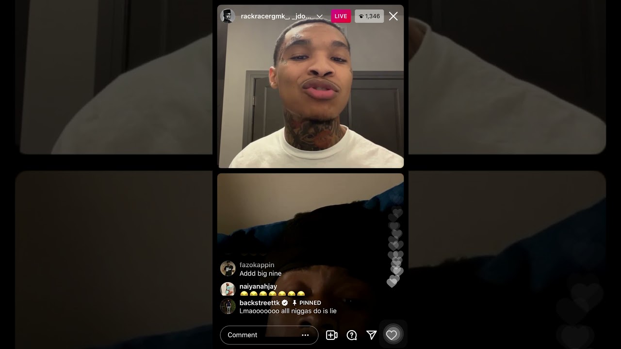 GMK and Jdotbreezy funny ig live