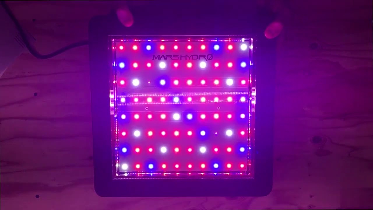 Mars Hydro 400W Mars II LED Grow Light Testing&Review