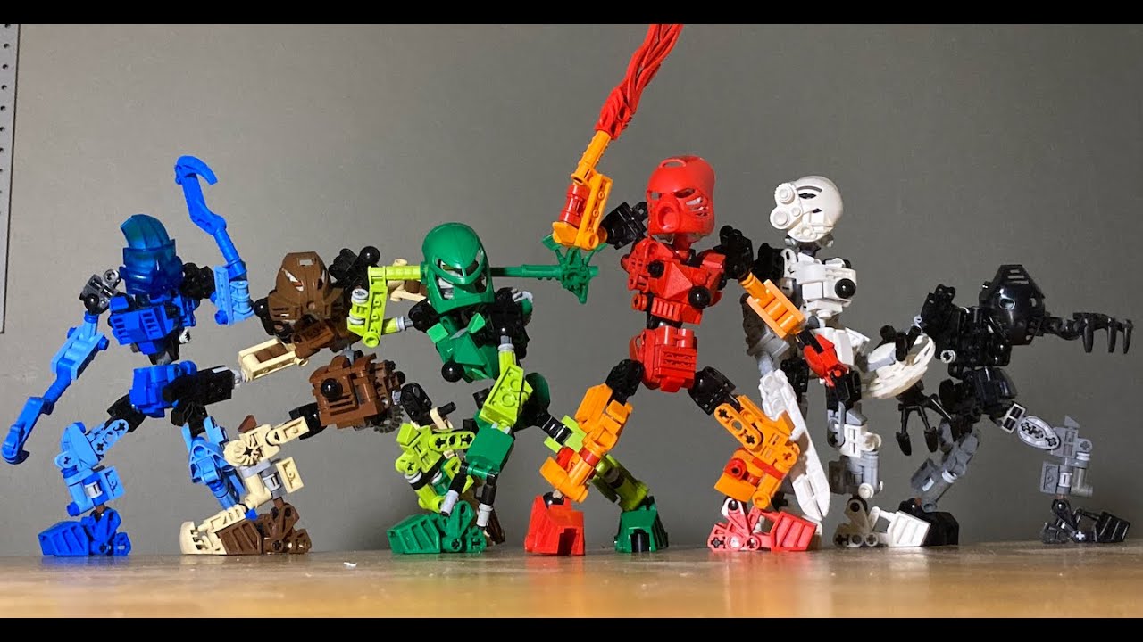Articulated Toa Mata Build Tutorial (Lego BIONICLE)