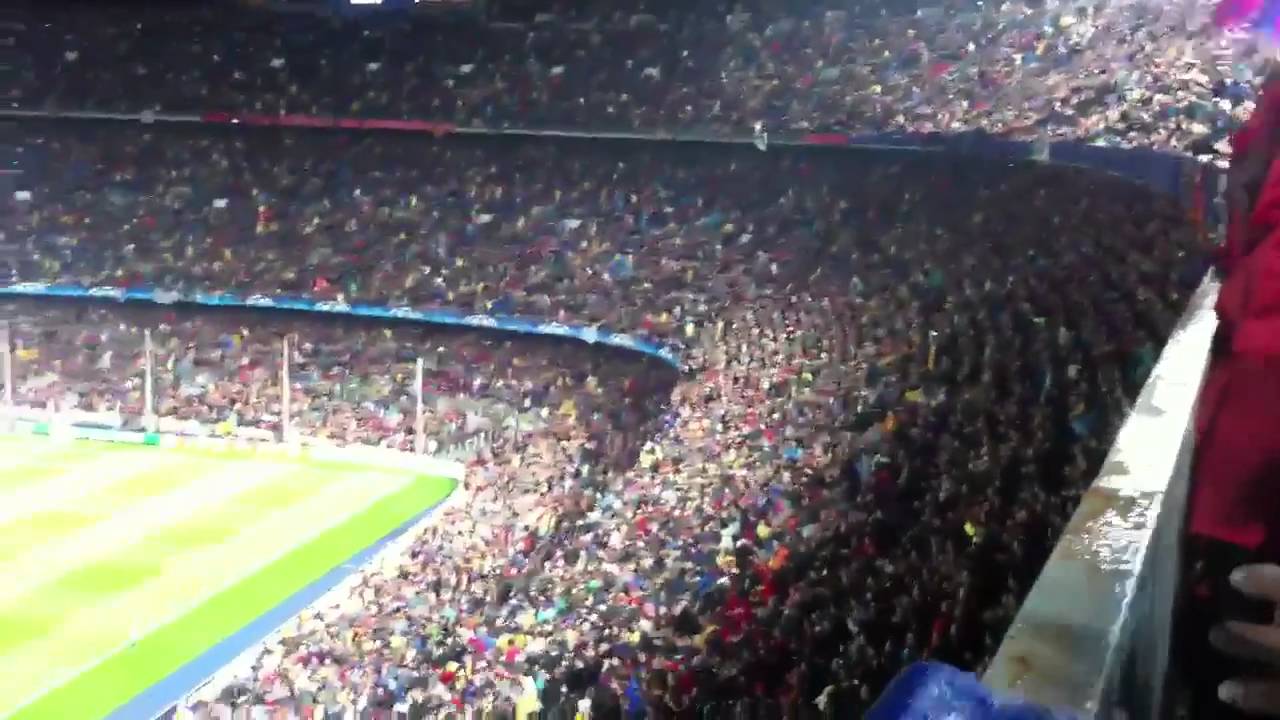 Cantics camp nou