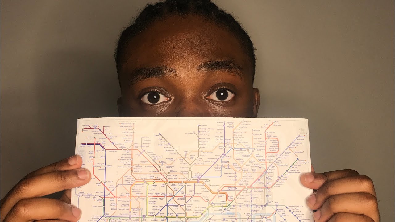 Drawing the Tube Map from memory...