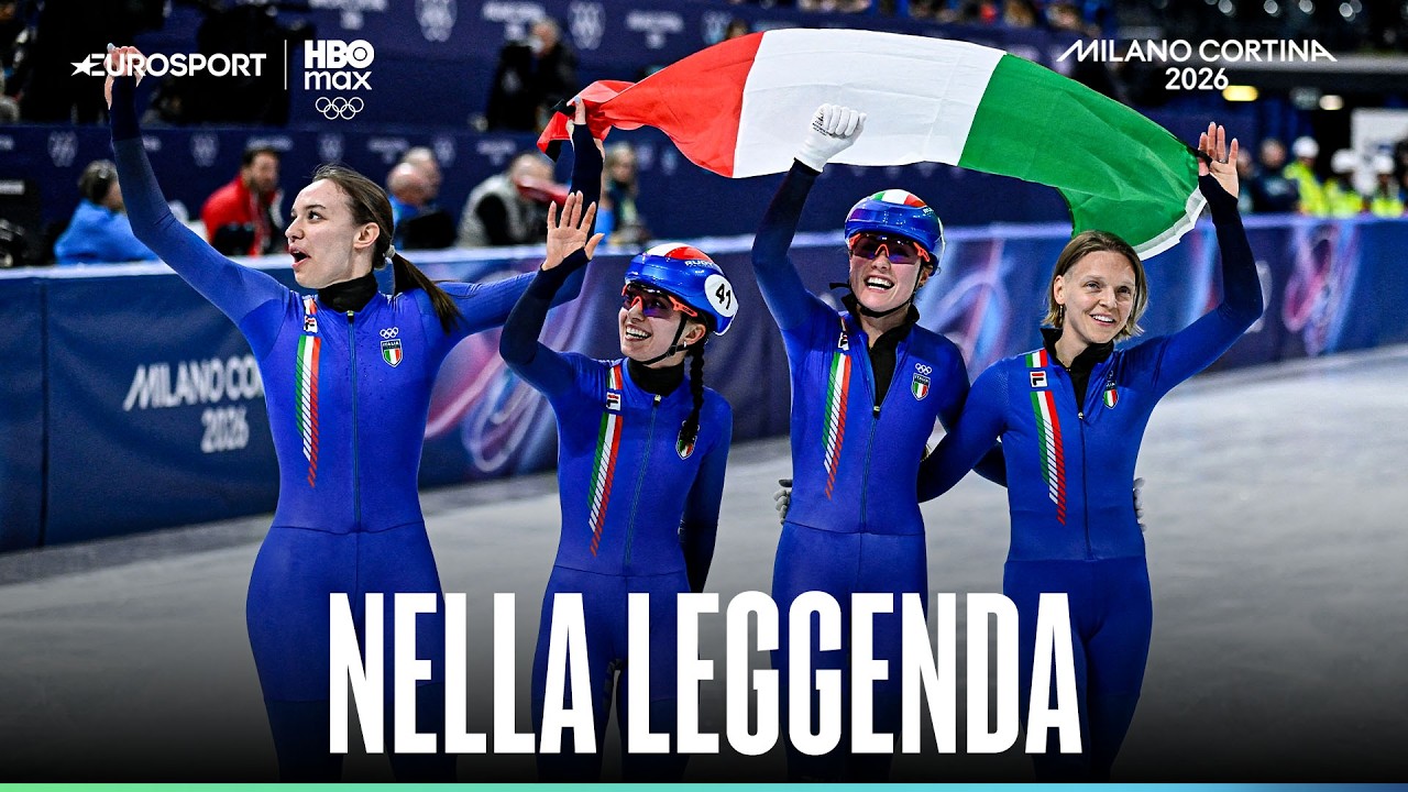 Arianna FONTANA sempre più nella storia! ARGENTO con la staffetta  | #MilanoCortina2026