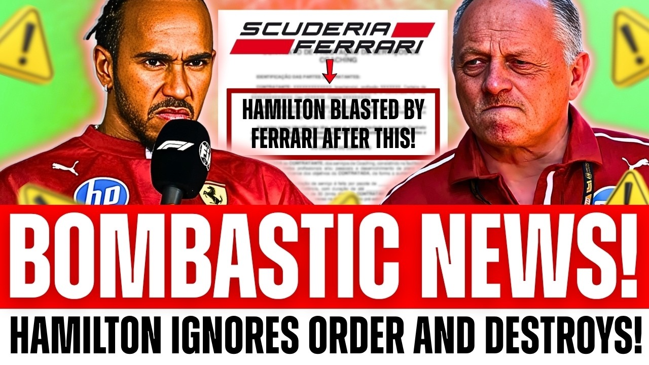 BOMBSHELL: Hamilton DESTROYS Ferrari LIVE? | Verstappen SIGNED for Aston Martin? | Leclerc