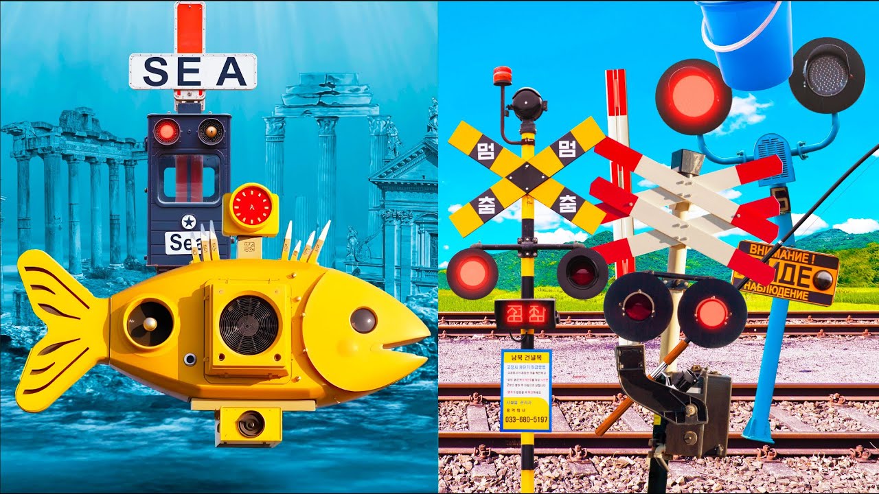Railroad Crossing Encountered at the Underwater Ruins