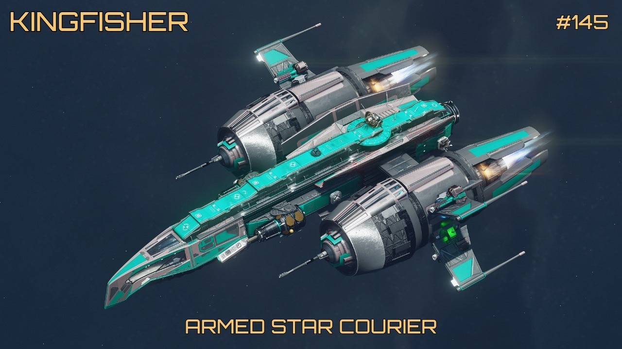 Starfield - KINGFISHER, My take on the RAVENS CLAW from Star Wars  #starfield #starwars #kylekatarn