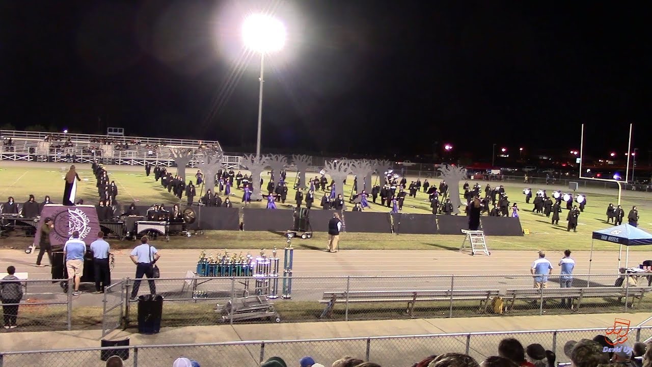 Union Pines High School Marching Vikings at Midway 10/5/2019