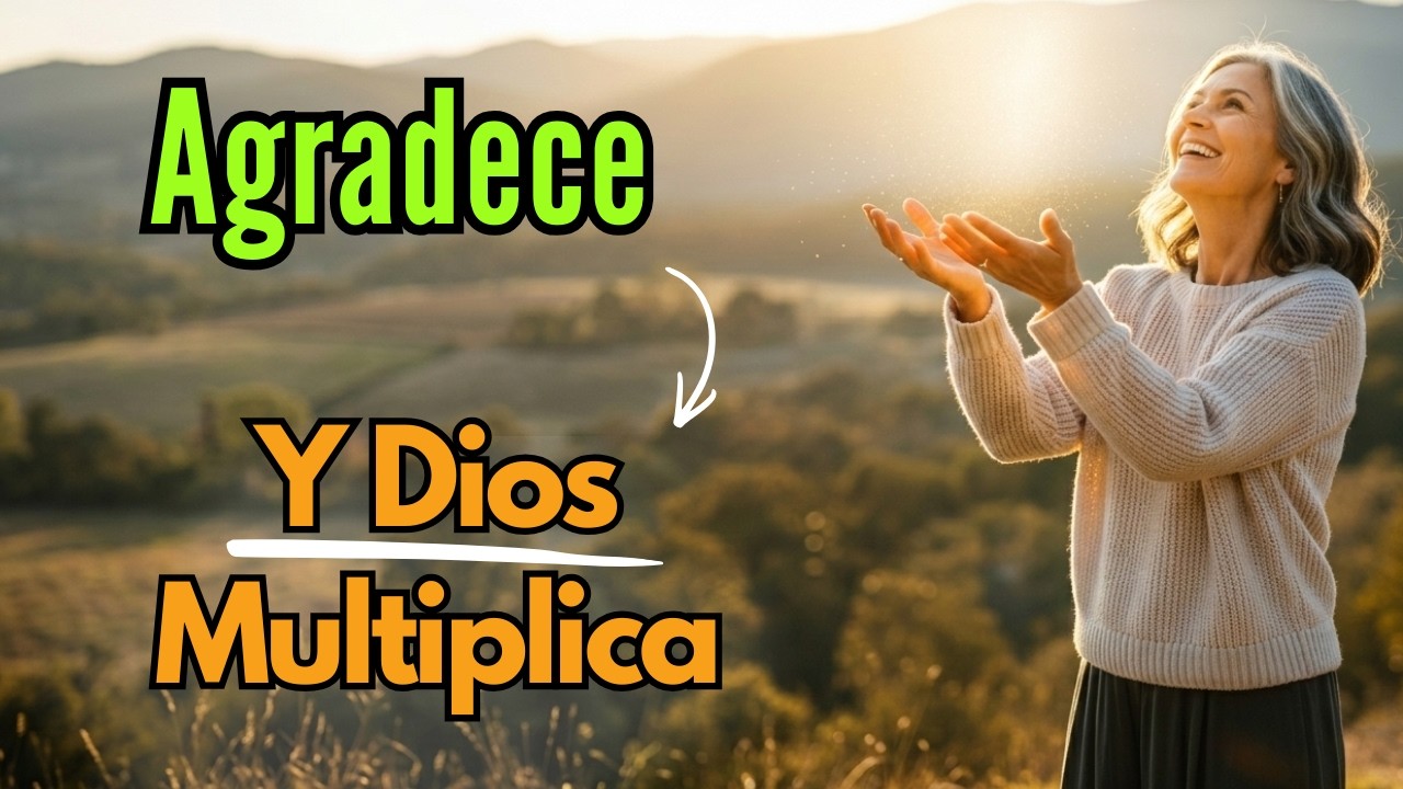 Oración de Gratitud Que Activa Milagros 🛐 Dios Multiplica Tus Bendiciones HOY