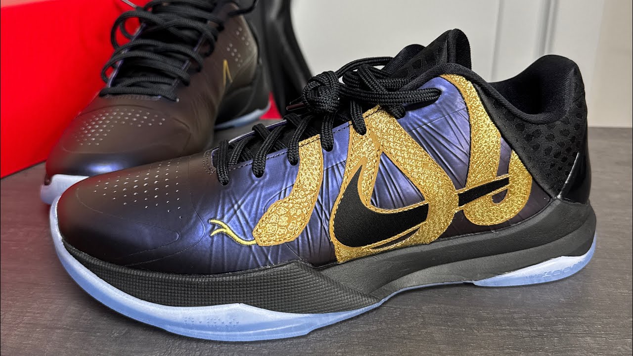 Nike Kobe 5 Protro Year Of The Mamaba Eggplant On Feet Review