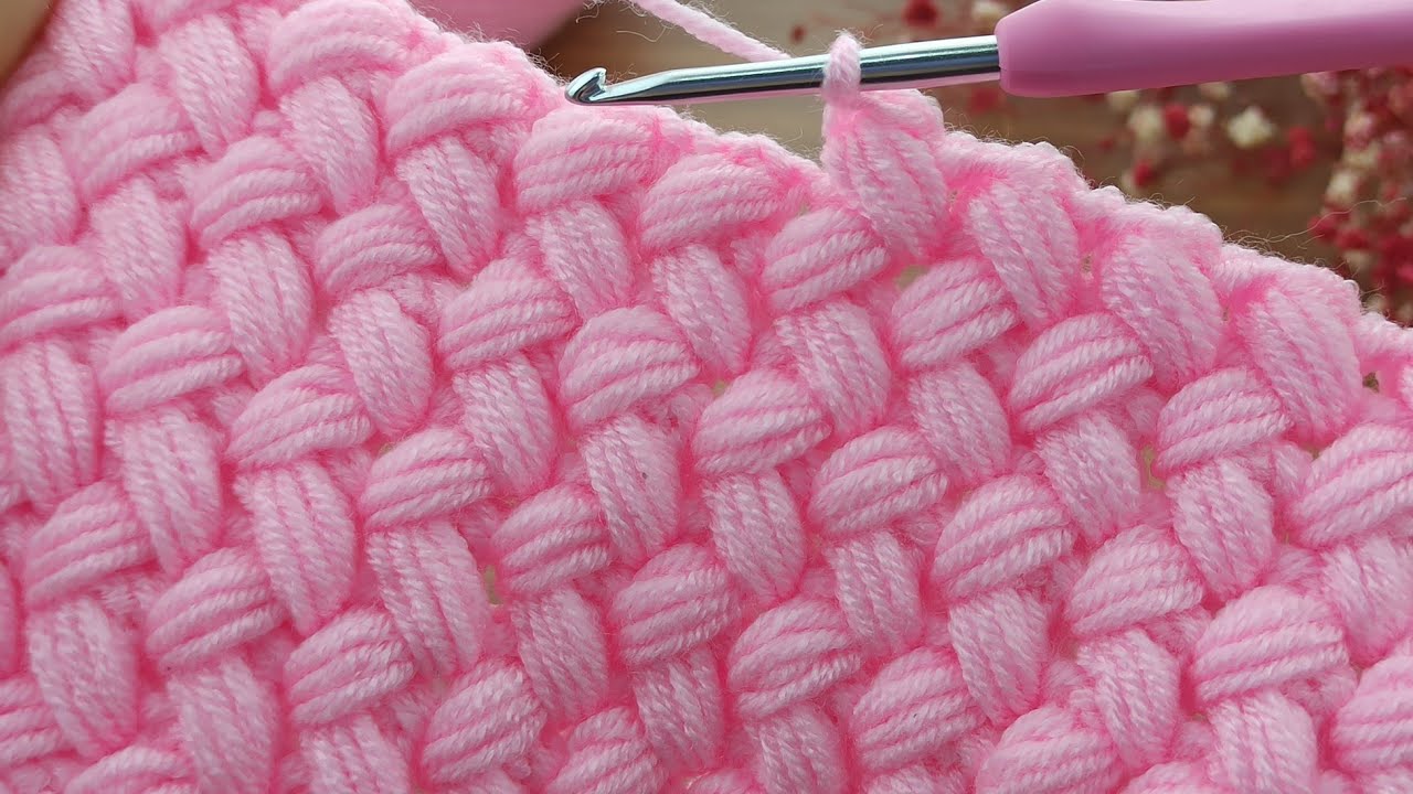 PERFECT 💯👌very easy crochet baby blanket model / tığ işi muhteşem bebek battaniyesi anlatımı