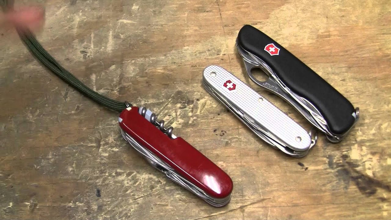 Victorinox One Hand Trekker или Farmer: что выбрать?