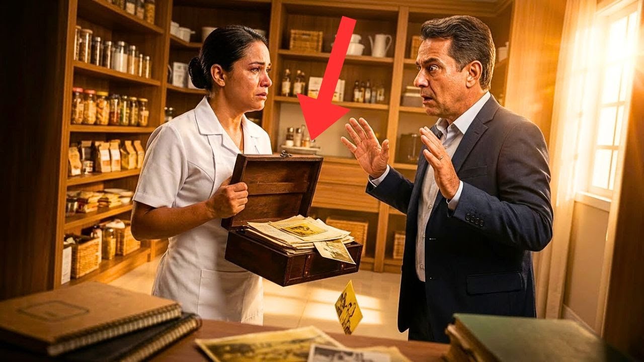 EMPRESARIO OYE GRITOS DESDE LA DESPENSA... Y NO CREE LO QUE LA COCINERA HACÍA ALLÍ...