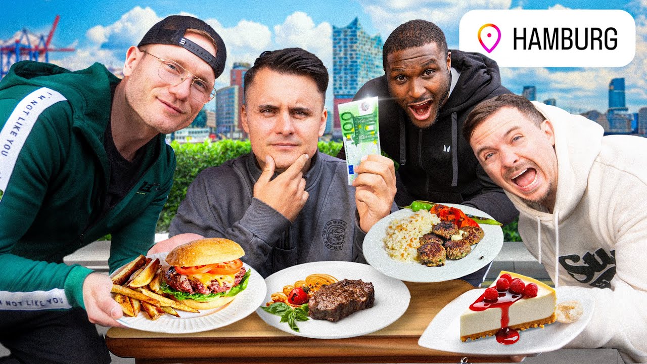 100&euro; WER MIR DEN BESTEN FOODSPOT ZEIGT I @Holle21614 vs. @FitnessOskar  vs. @Wingdodo