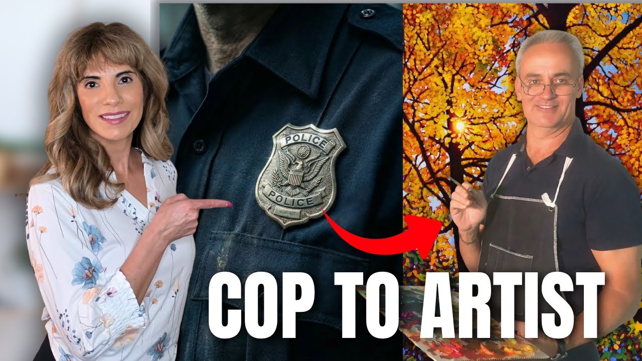 He Gave Up His Badge to Paint | The Results Are Insane