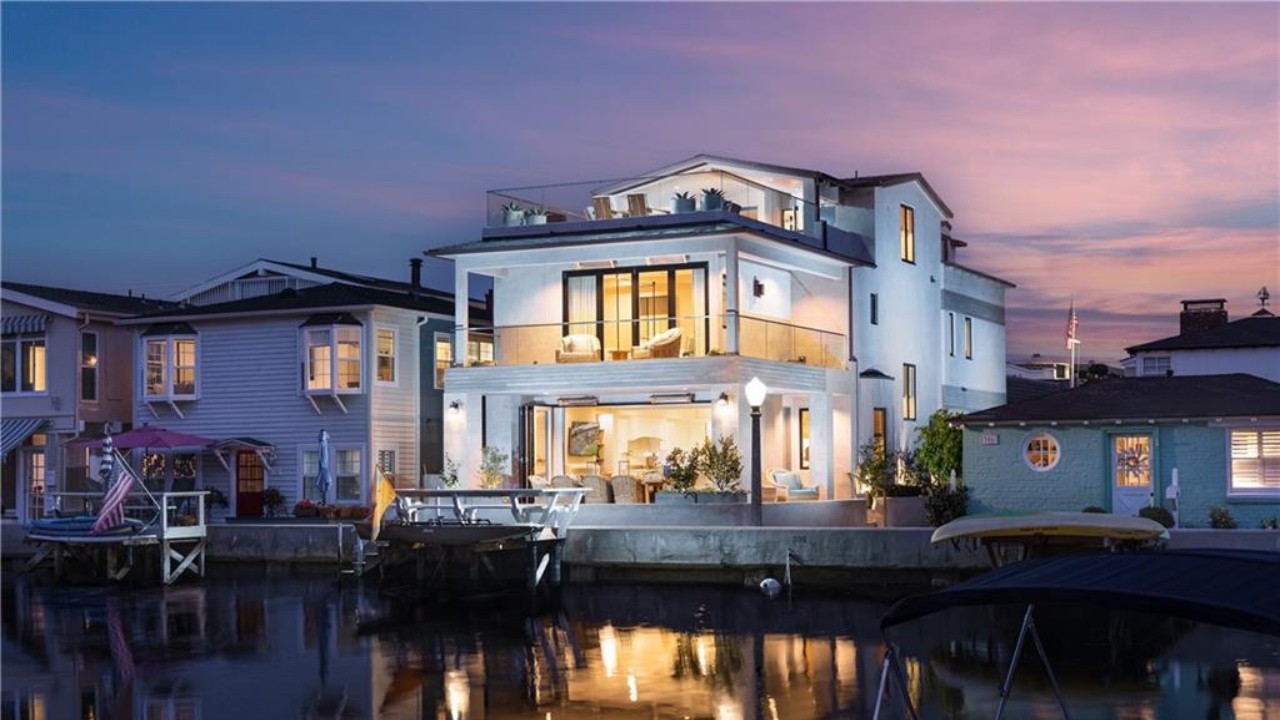 Balboa Island Waterfront Home | 308 Grand Canal Newport Beach, Tim Smith Real Estate Group