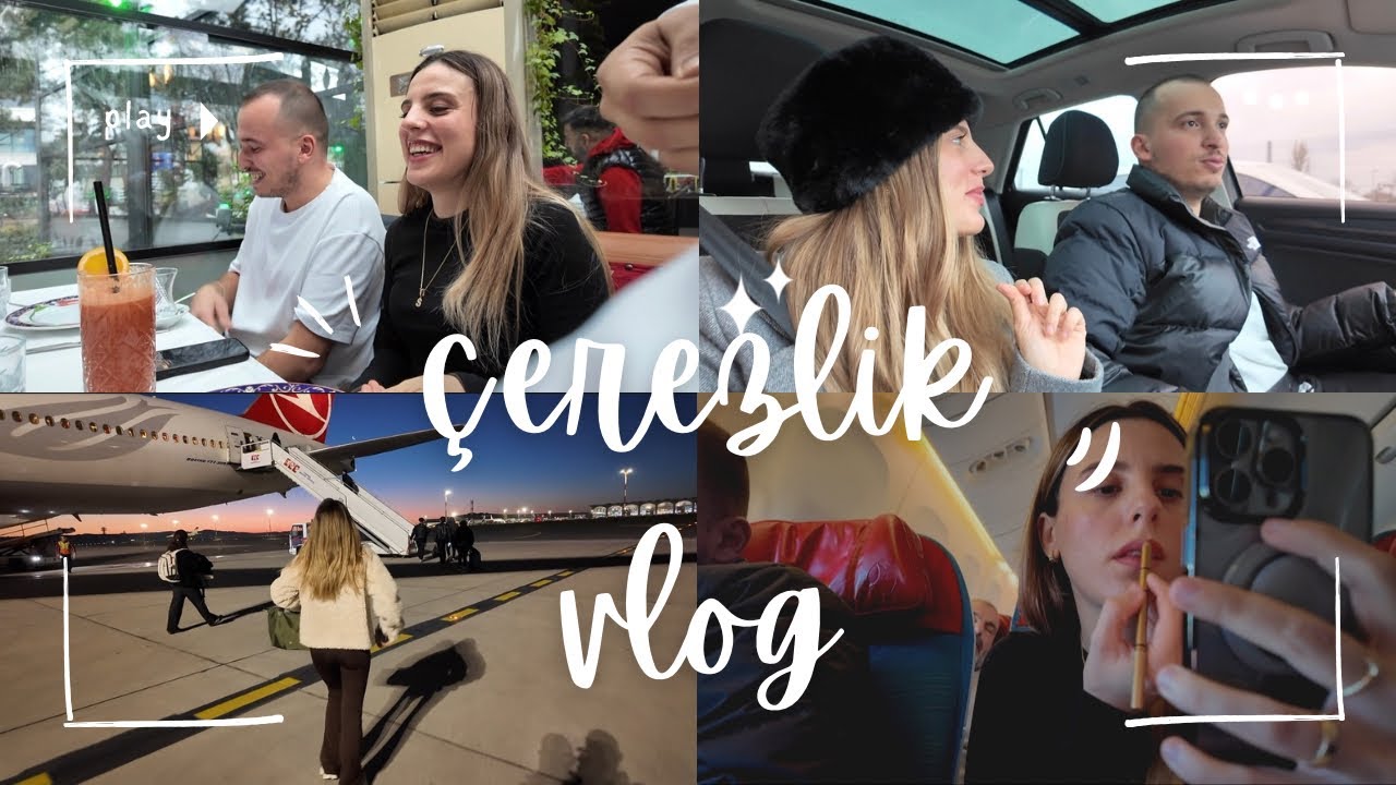 Çerezlik Vlog | Bolca yemek yeme içerir | İzmir | Geç kahvaltı | Pide Güveç